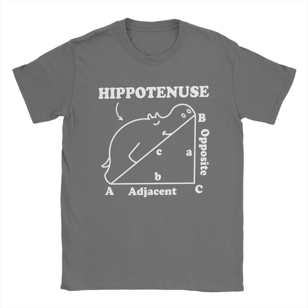 Novinka Hippotenusa Hippotenusa Matematický Slovní Hříčka Pánské Tričko Čistá Bavlna Tričko Krátký Rukáv Tričko Nápad na Dárek Oblečení