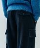MINAV Cargo Velvet Corduroy Pants [Navy]