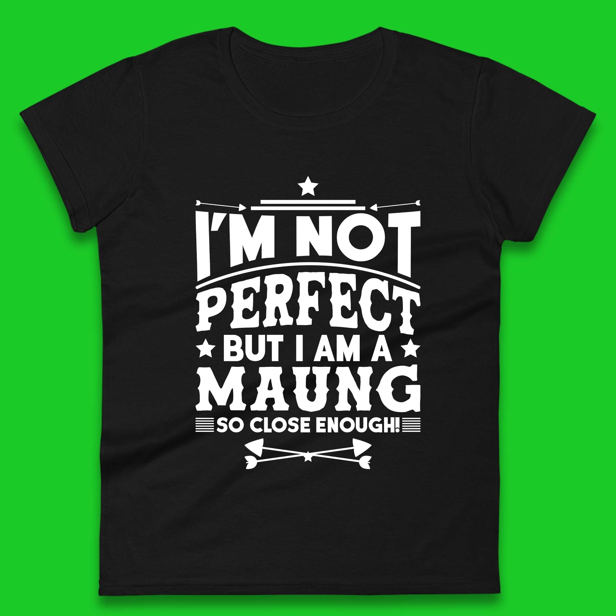 Maung Womens T-Shirt Mens Tops Tees Unisex S