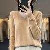 Fashion Woolen Sweater Cashmere  Pullover Women Knitwear V-Neck Long Sleeve  Autumn Winter Fashion Basic Clothing  Tops