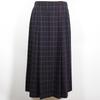 Burberrys Shirt & Skirt setup check vintage black/hair Women Used