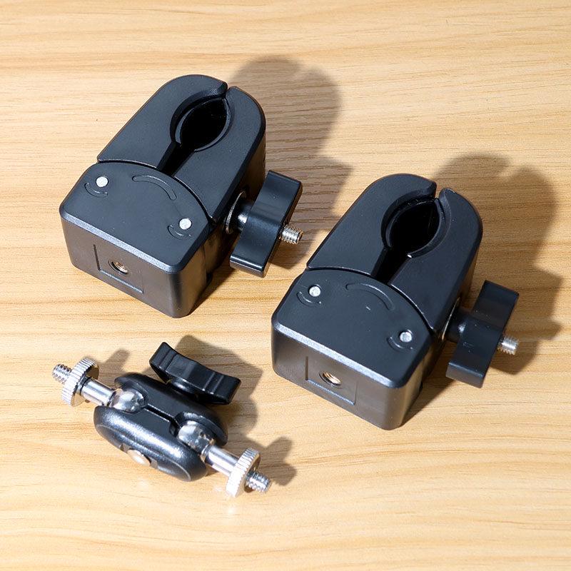 Crab Claw Phone Holder with 1/4 Screw and Rotating Clamp for Tripod and Camera Accessories Smiley Clamp