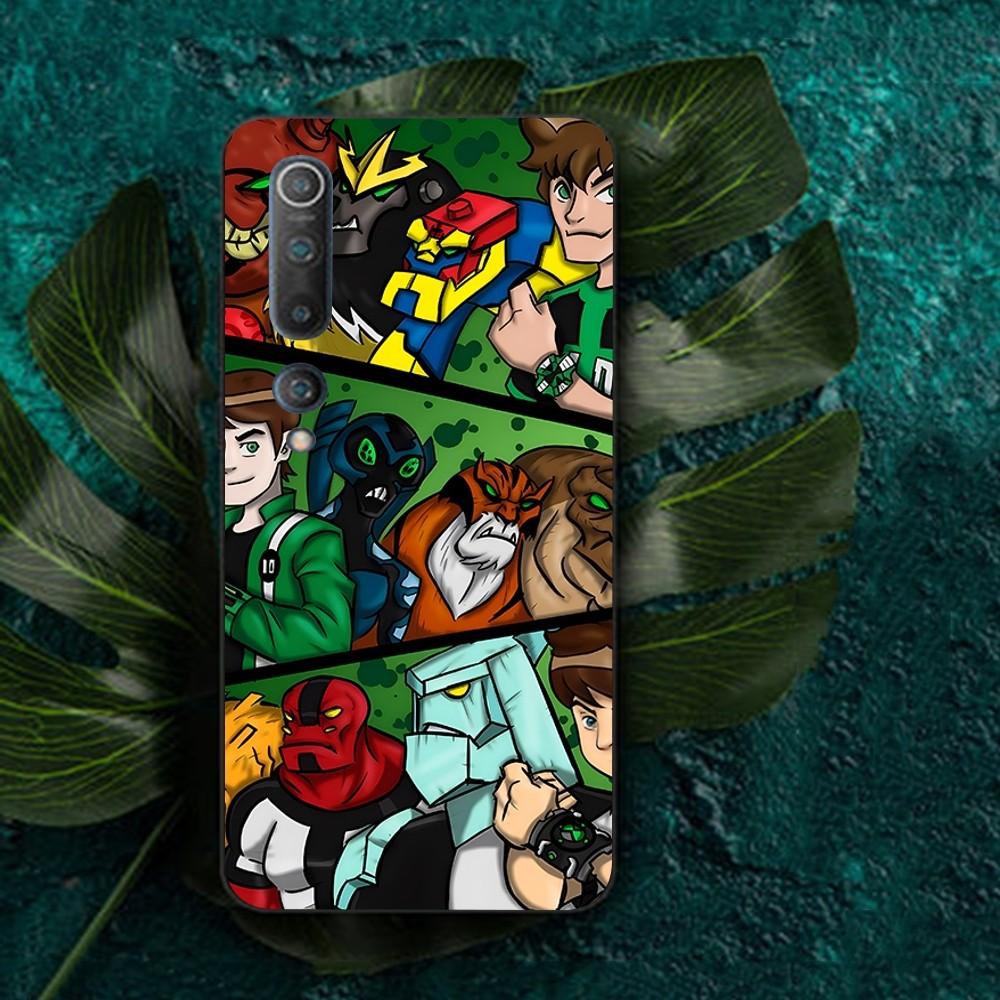 Cartoon B-Ben 10 Phone Case For Redmi Note 4 X 5 A 6 7 8 Pro T 9 Pro 9S 10 Pro 11 Pro 11S 11Epro PocoM3pro