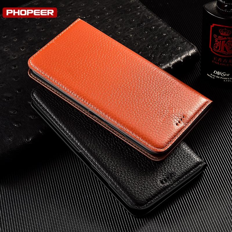 Luxury Genuine Leather Case for Samsung Galaxy S25 S24 S23 S22 S21 S20 Ultra FE S10 S10e S9 S8 Plus Flip Slot Wallet Cover Coque