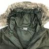 Nike 75% Down Jacket Women S Khaki Mods Coat Removable Fur