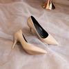New Women Pumps Suede High Heels Shoes Fashion Office Shoes Stiletto Party Shoes Female Comfort Women Heels