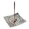 Aluminum Agarbatti Stand, Hand Carved Rust Proof (4 Inch X 4 Inch)