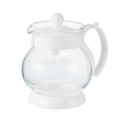 HARIO Jumping Leaf, praktisches Fassungsvermögen 350 ml, weiß, hergestellt in Japan, P 350 JPP-35-W