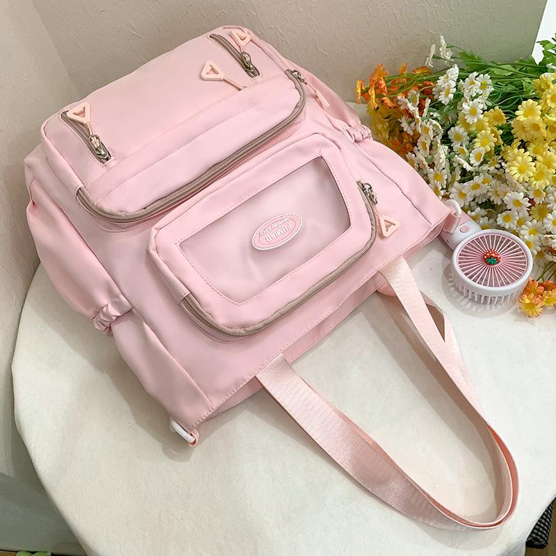 Tutorial Bag Tutorial Bag Carrying Book Bag Girls and Children Primary School Students Letter Pain Bag