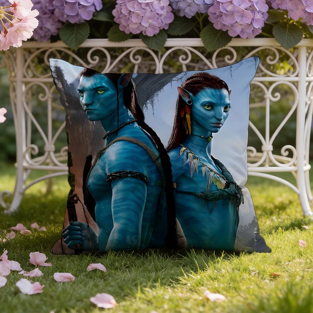 Film A-Avatar Cushion Cover Home & Car Dual-Scene Pillow Cover: Reversible for Premium Comfort