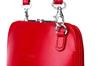 Small Leather Bag Saddler Conica Red