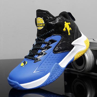 Children's Basketball Shoes Men's 2025 Spring and Summer New Outdoor Boys' Sports Shoes Primary School Students Middle and Older Children's Sneakers L