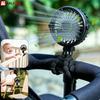 Baby Stroller Fan Folding Portable Octopus Mini Fan USB Rechargeable 3 Speed HandHeld Small Fan Flexible Tripod for Baby Outdoor