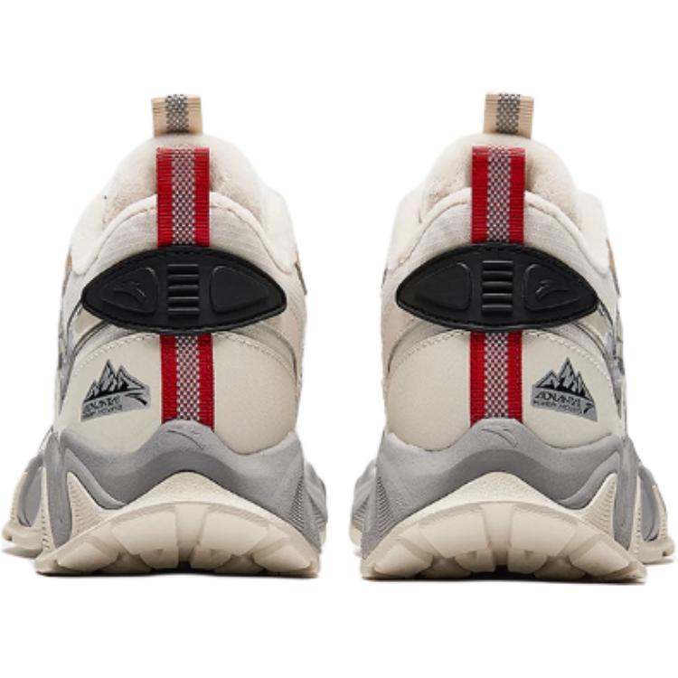 Anta Comfortable Versatile Non-Slip Warm Mid-Top Kids Casual Shoes Kids Casual Shoes Light-Gray A12446934-4