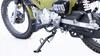 Kijima Cross Cub 110 Motorcycle Parts Side Stand Wide Plate Side Stand Steel Black Finish 213-053
