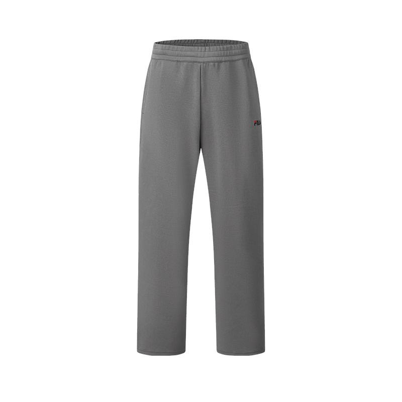 

Fila Tennis Minimalist Fashion Classic Retro Sports Comfortable Versatile Loose Knit Casual Pants Men bottoms Dark-Reef-Gray A11M613613FDY XL