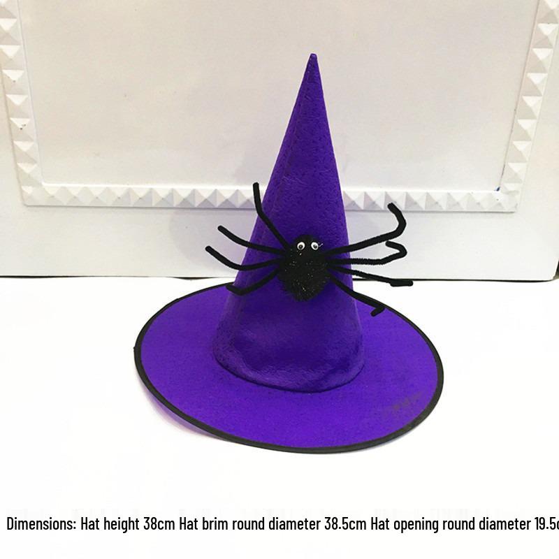 Kids & Adults Halloween Wizard Witch Costume Hat Party Supplies