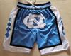 Embroidered Basketball Shorts: Celtics, Raptors, 76ers, North Carolina, Knicks, Michigan