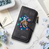 Astronaut Tiger Pattern Wallet Fashion Portable Card Holder Casual Purse