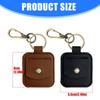 Paquete de 2 Fundas Prácticas para Llaves Funda para Llaves Protege las Llaves de Arañazos y Asegura una Fácil Gestión Textura de Cuero