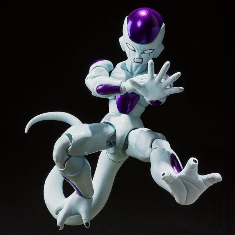 TAMASHII NATIONS Dragon Ball Z Frieza Fourth Form Approximately 120mm PVC ABS Painted Movable Figure S.H.Figuarts (Rerelease Edition) &