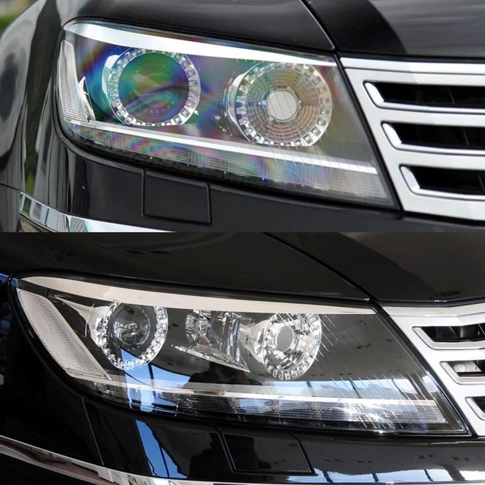 Car Headlamp Glass Lamp Transparent Lampshade Shell Headlight Cover For Volkswagen VW Phaeton 2011-2015 Auto Light Housing Case