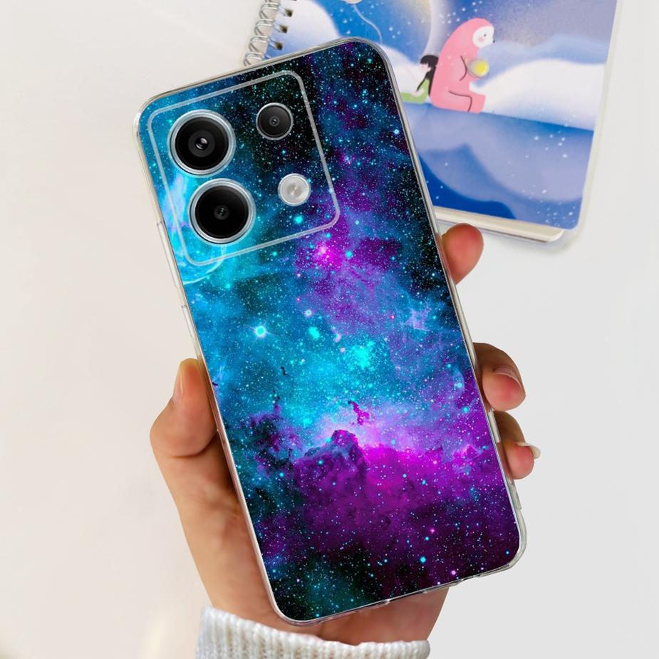 For Xiaomi Poco X6 Pro 5G Case New Fashion Painted Cover Clear Silicone Soft TPU Phone Case For Xiaomi Poco X6 Pro PocoX6 Bumper