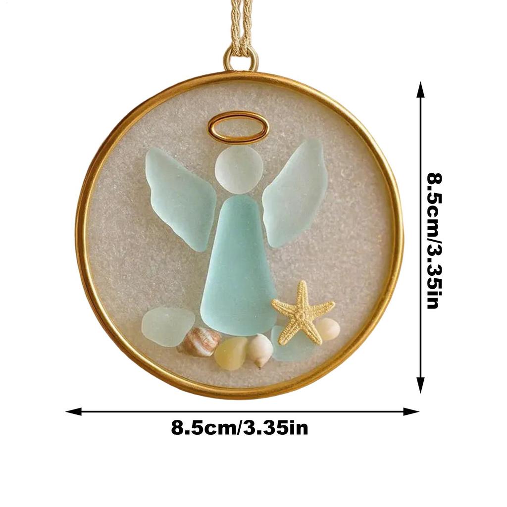 Christmas Tree Decorations Acrylic Christmas Coastal Decoration Beach Themed Pendant For Window Wall Living Room Holiday Home