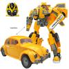Yellow Bee Car Robot Lightweight And Durable Ideal For Bedroom And Living Room Decoration
