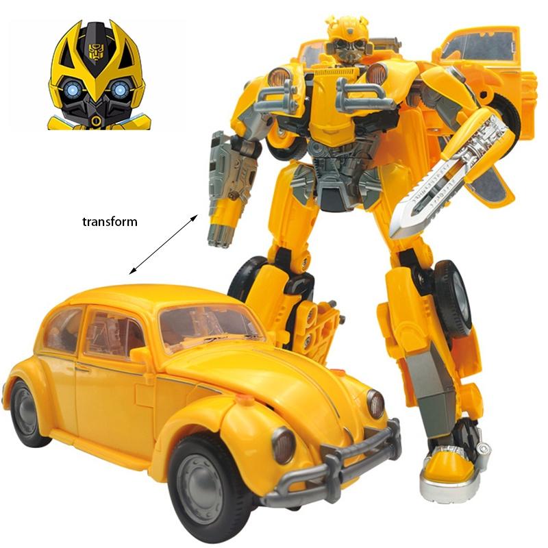 Yellow Bee Car Robot Lightweight And Durable Ideal For Bedroom And Living Room Decoration