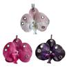 Elegantes Phalaenopsis Schlüsselanhänger Kunststoff Design Schlüsselanhänger Taschendekoration Für Den Täglichen Gebrauch Und Stilvolle Accessoires