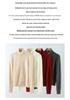 Women's Cashmere Zipper Cardigan - Long Sleeve, Short Jacket, Lapel Sweater, Loose Raglan Sleeve, Casual Thick Outerwear