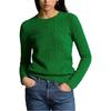 Polo Ralph Lauren Crew Neck Solid Color Long Sleeve Sweater Women sweater 211882916-501