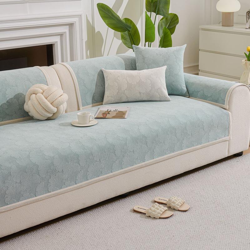 Cream Wind Sofa Cushion Is Universal In All Seasons, Modern Simplicity, Light Luxury, High-End Sofa Cover  New Non-Slip Pad