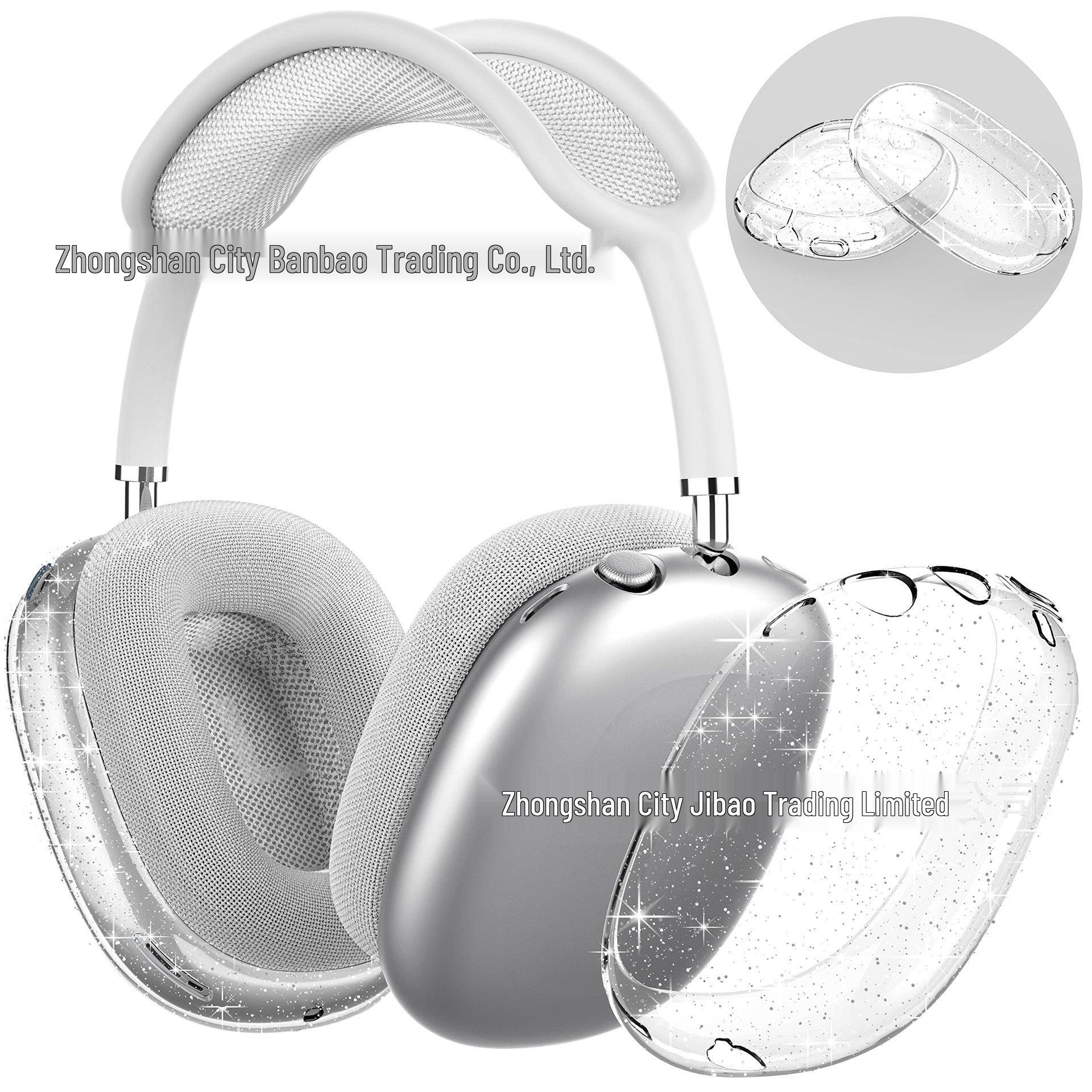 

Прозрачный защитный силиконовый чехол для накладных наушников Apple AirPods Max Airpods Max Protective Case