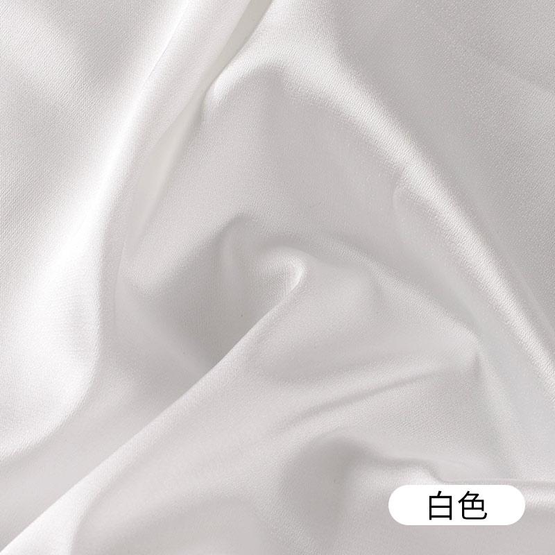 150x50/200cm Thickening Wrinkle Resistant Matte Satin Fabric For Fashion Clothes Dress Pajamas Background Decorative Fabrics