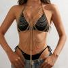 Bust Bust Chain New Multi-layer Alloy Chain Bra Accessories Gold Vacation Body Chain