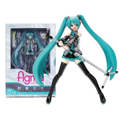 Anime 041 Hatsune Miku Actiefiguur Model Speelgoed Ornamenten Activiteiten Zingende Microfoon Schud Ui Decoratie Verzameling Cadeau