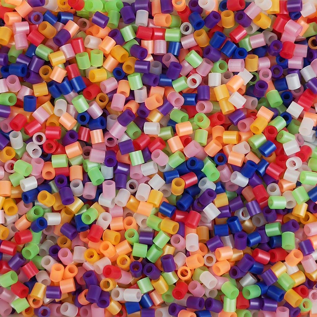 Non-Toxic 5Mm Iron Beads 1000Pcs Pixel Puzzle Iron Beads Mix Colors For Kids Hama Beads Diy High Quality Handmade Gift Toy