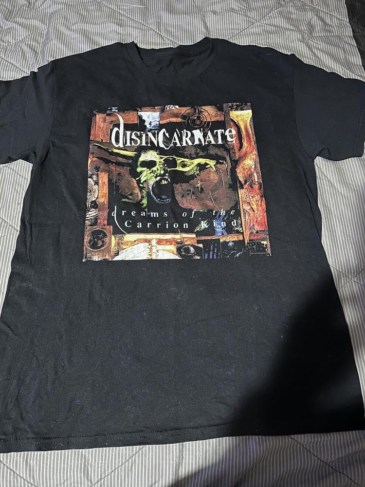 Disincarnate Dreams Of The Carrion Kind Unisex T-Shirt Cotton All Size MC548 Unisex T-Shirt S