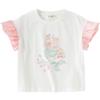 DAVE&BELLA Girls' Short Sleeve Cotton T-Shirt