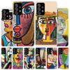 Picasso Abstract Art Painting Phone Case for Samsung Galaxy A52 A51 A50S A12 A22 A32 A72 A10S A30S A31 A71 Note 20 Ultra 10 Plus