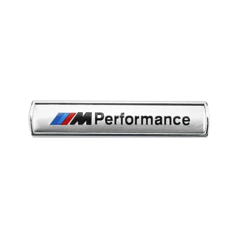 Bilemblem 3D Sportskilt Auto Bakluke/Side Skjerm Klistremerke Tilbehør For BMW E46 E60 G20 G30 M Performance M3 M5 M6 X2 X6