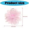 Breathable Mesh Hair Clip Hair Accessory Effortless Styling Solution Quick Morning Routine Essential For Students