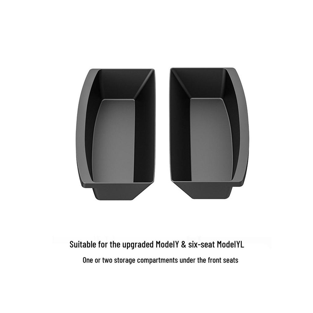 Tesla Model Y Under-Seat Storage Drawer for Driver & Passenger Seats - TPE Material