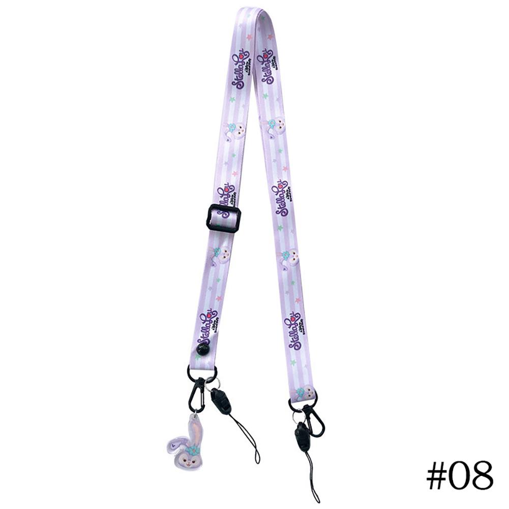 Ayarlanabilir Yüz Maskesi Askısı Çizgi Film Kolye Çapraz Askılı Düşmeye Karşı Maske Asma Boyun Tek Omuz Uzatılmış Maske Askısı