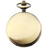 Pocket Watch - EXCELLANC - EX0282 - Manual Winding - 47 Mm Bronze Case - Glass Back + Bronze Chain