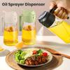 Oil Dispenser Bottle with Handle Leakproof Olive Oil Pourer for Cooking Non-Drip Spout Easy Pour Control Kitchen Accessories