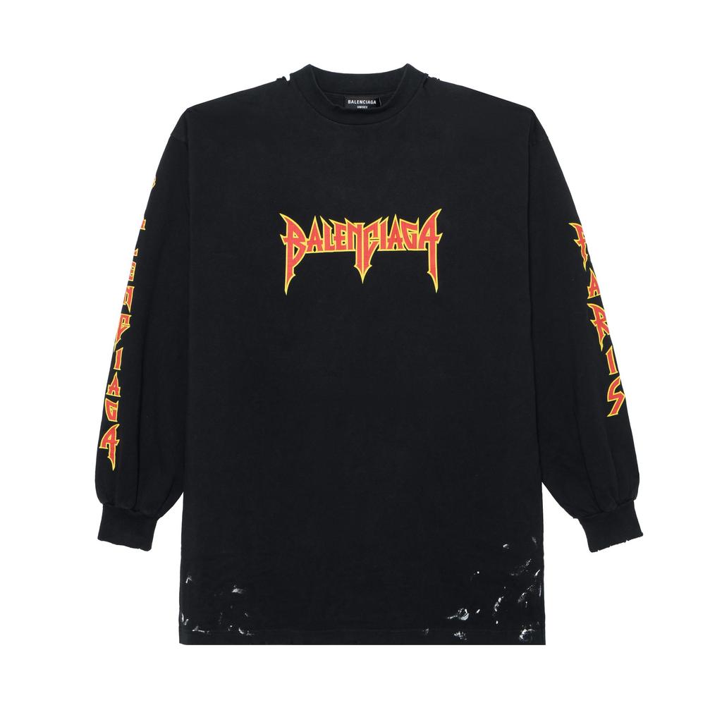 Balenciaga Sweatshirt Men's Black 693949TMV881055