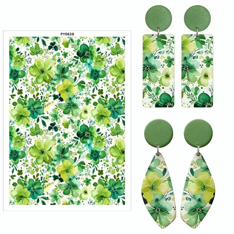 Patrick's Day Water Transfer Decals For Party Decorations With Various Holiday Designs Easy To Apply On Multiple Surfaces
